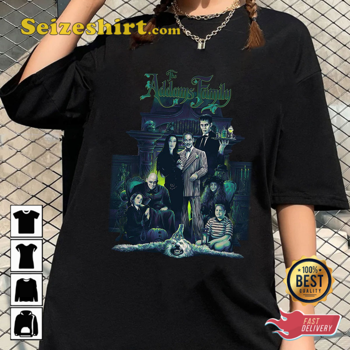 The Addams Family The New Yorker Cartoons T-Shirt