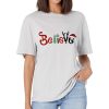 Believe Colour Trendy Christmas Graphic Tee