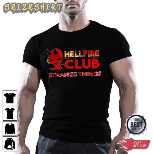 Hellfire Club Strange Things Hot Trending Graphic Tee