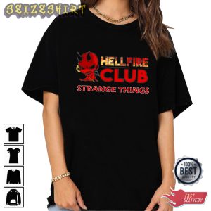 Hellfire Club Strange Things Hot Trending Graphic Tee