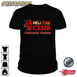 Hellfire Club Strange Things Hot Trending Graphic Tee