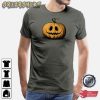 Happy Halloween Jack O’Lantern Adult Natural Holiday Halloween T-Shirt