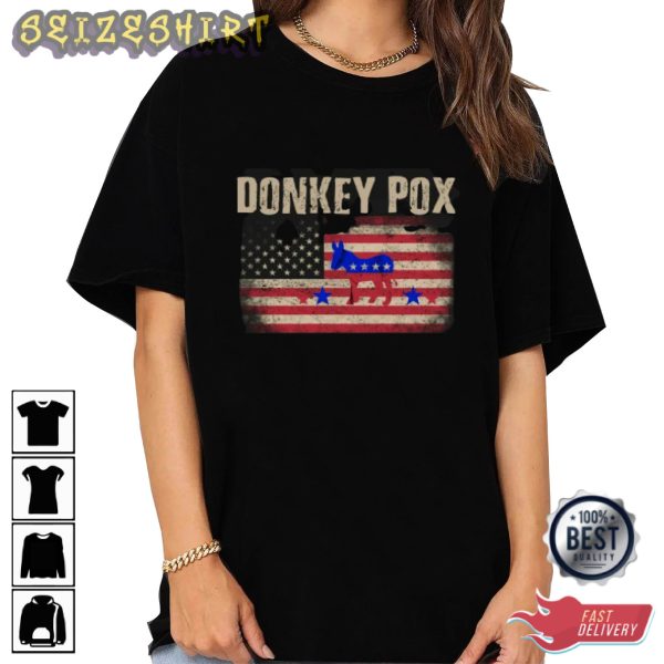 Donkey Pox American Impressive Graphic Tee