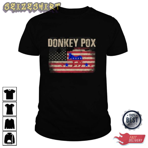 Donkey Pox American Impressive Graphic Tee