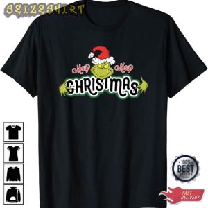 Dr Seuss Grinch Hugs Christmas Movie T-Shirt