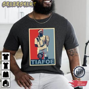 Frances Tiafoe Hope Art T-shirt, US Open 2022 Shirt Tennis T-Shirt