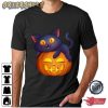 Pumpkin Cat Holiday Halloween T-shirt