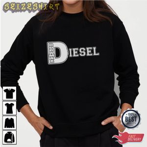 Diesel Basic Black And White Best Shirt
