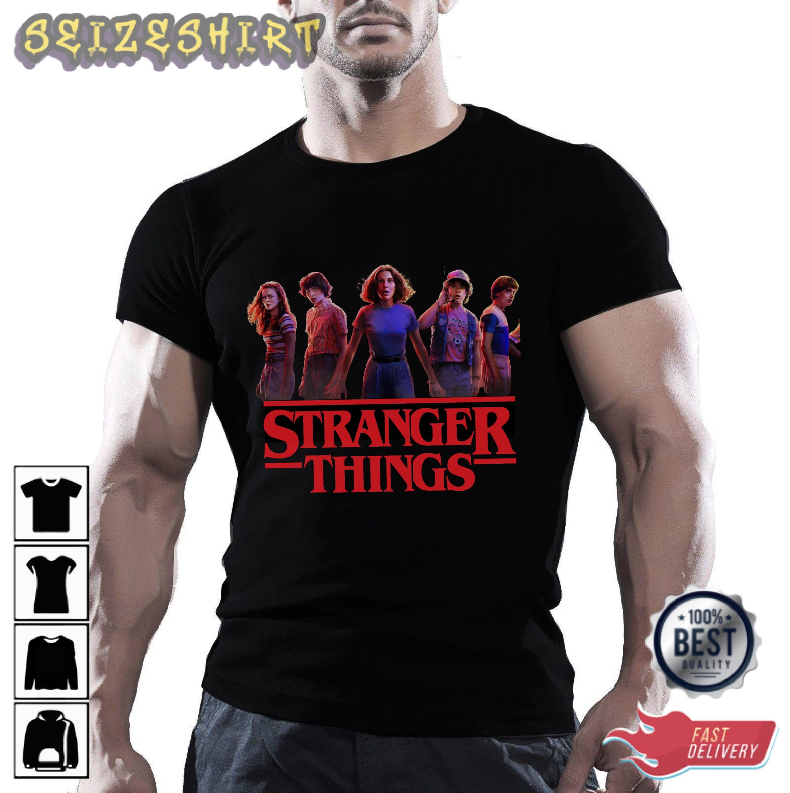 Stranger Things 5 Actor Best Trending Movie Graphic Tee