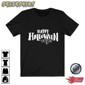 Happy Halloween Spider Shirt - Ghost Halloween Shirt