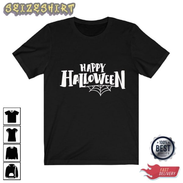 Happy Halloween Spider Shirt – Ghost Halloween Shirt