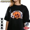 Worm Skull Pumpkin Face Shirt
