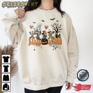 Mickey And Friends Halloween Matching Family Disney Holiday Halloween T-Shirt