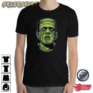 Frankenstein’s Monster Meets Wolfman Movie T-Shirt