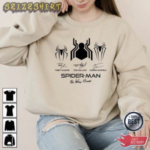Spiderman Signature Gift For Fan Movie T-Shirt