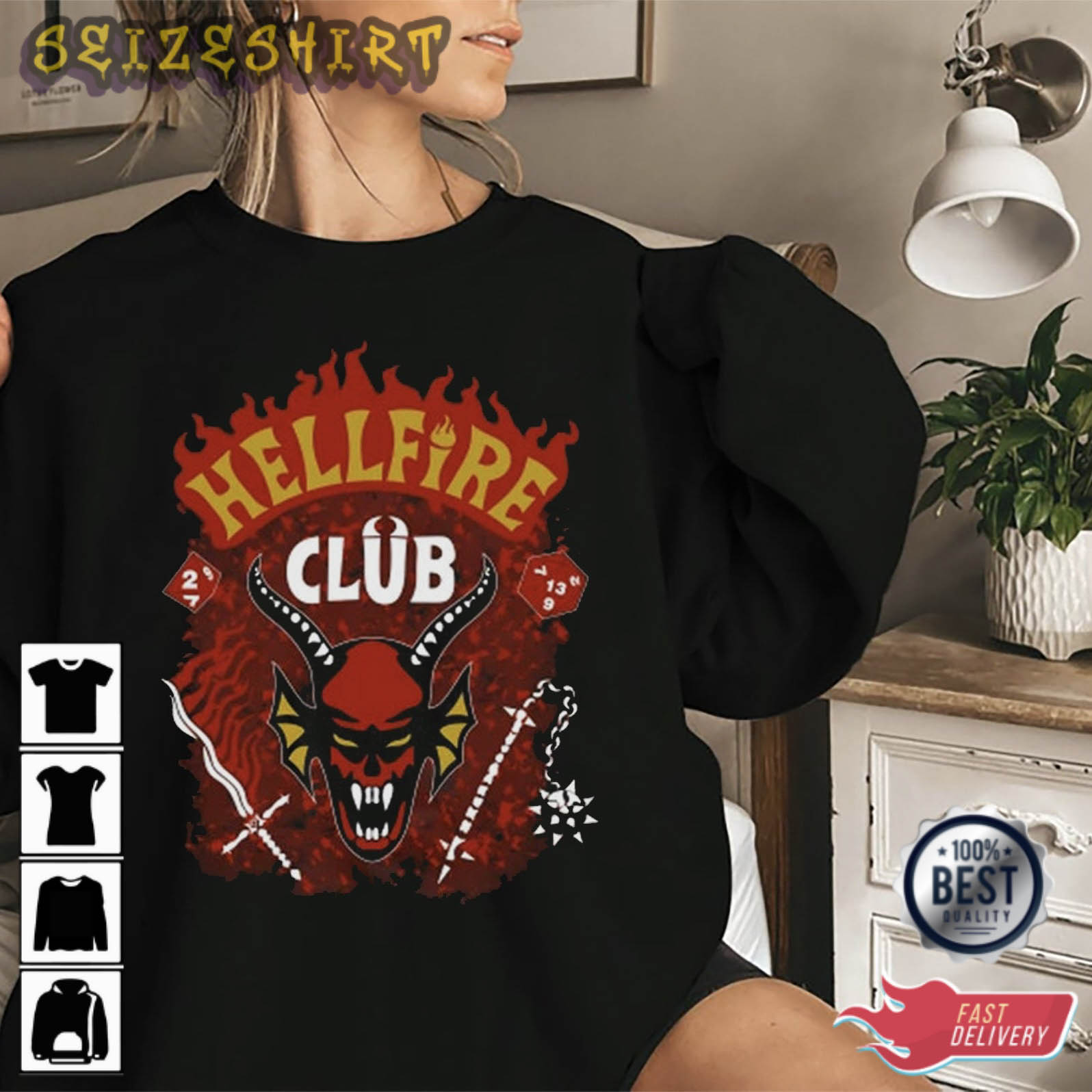 Hellfire Club Shirt Stranger Things 4 Movie T-Shirt