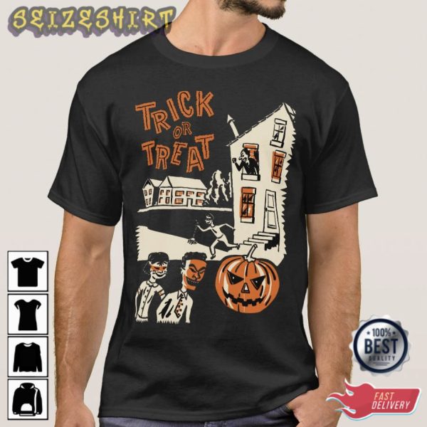 Halloween Trick Or Treat Movie T-Shirt
