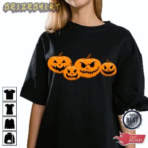 Pumpkin Lantern Halloween Pumpkin Face Shirt