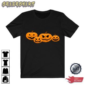 Pumpkin Lantern Halloween Pumpkin Face Shirt