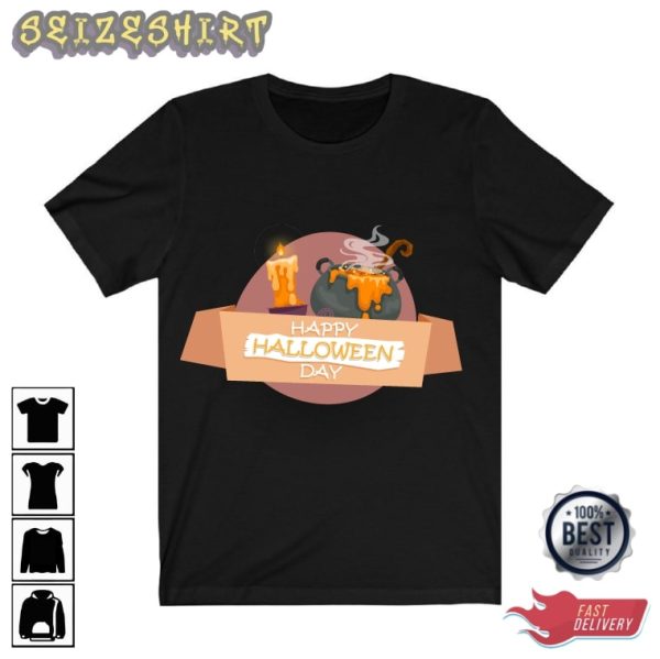 Happy Halloween Candles And Potions Halloween Shirt