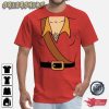 Adult Gaston Costume T-shirt Design