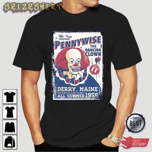 Pennywise Dancing Clown Movie T-Shirt