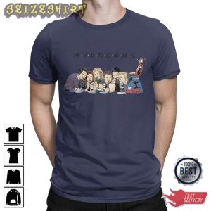 Sitcom Friends Avengers Movie T-Shirt