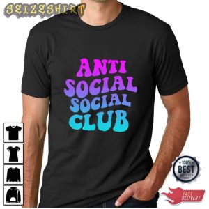 Anti Social Social Club Gadient T-shirt