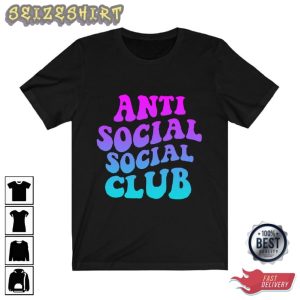 Anti Social Social Club Gadient T-shirt