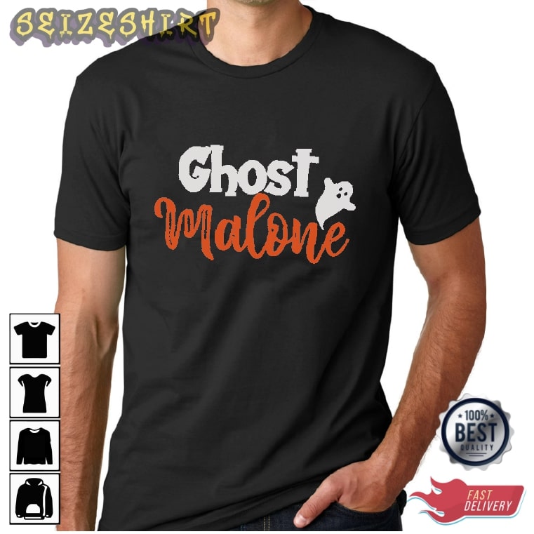 Ghost Malone - Ghost Happy Halloween T shirt