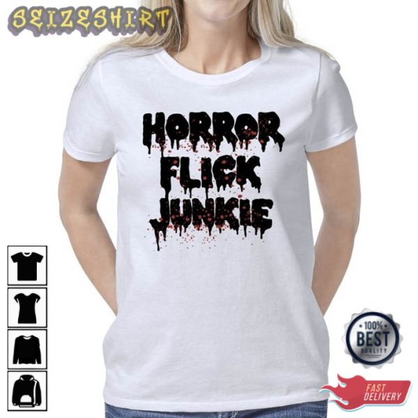 Halloween Nights Flick Junkie Graphic Tees