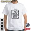 Halloween Coffee Drinking Skeleton Holiday Halloween T-Shirt