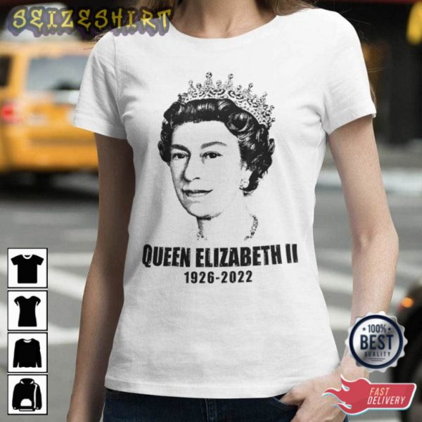 RIP Queen Elizabeth Rest In Peace Majesty The Queen T-Shirt