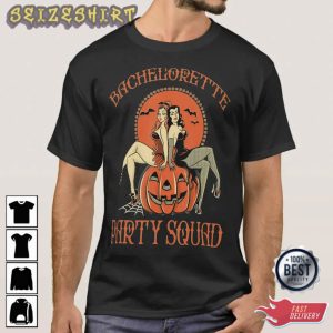 Halloween Bachelorette Party Squad Sexy Witch Holiday Halloween T-Shirt