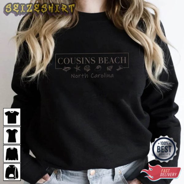 Cousins Beach North Carolina Best Movie T-shirt