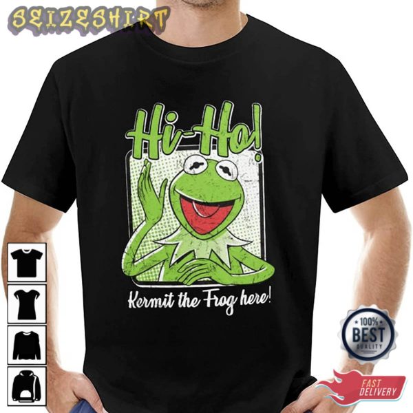Disney Muppets Kermit The Frog Here Gonzo Movie T-Shirt