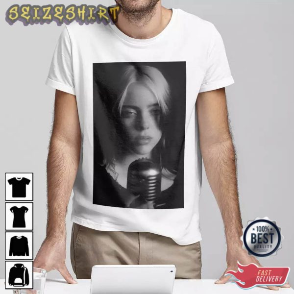 Billie Eilish T-shirt No Time To Die Music T-Shirt