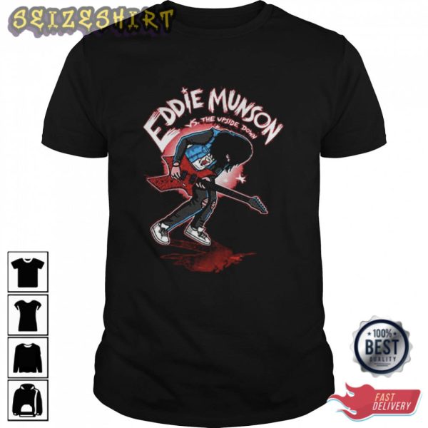 Eddie Munson, Eddie vs The Upside Down Movie T-Shirt