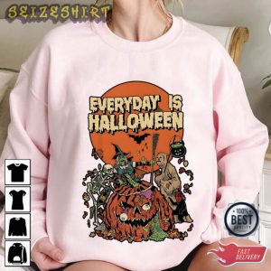Everyday Is Halloween Spooky Horror Pumpkin Holiday Halloween T-Shirt