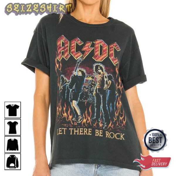 ACDC Rock Band World Tour Vintage T-Shirt