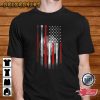 American Flag Vintage Baseball Sports T-Shirt