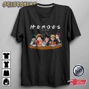 Anime Heroes Merch T-Shirt