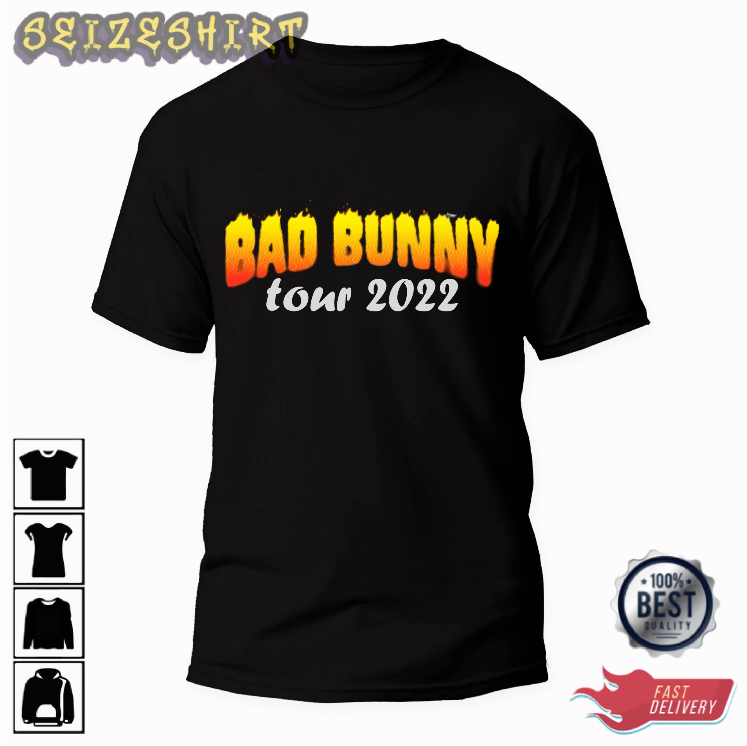 Bad Bunny Tour 2022 Merch Shirt