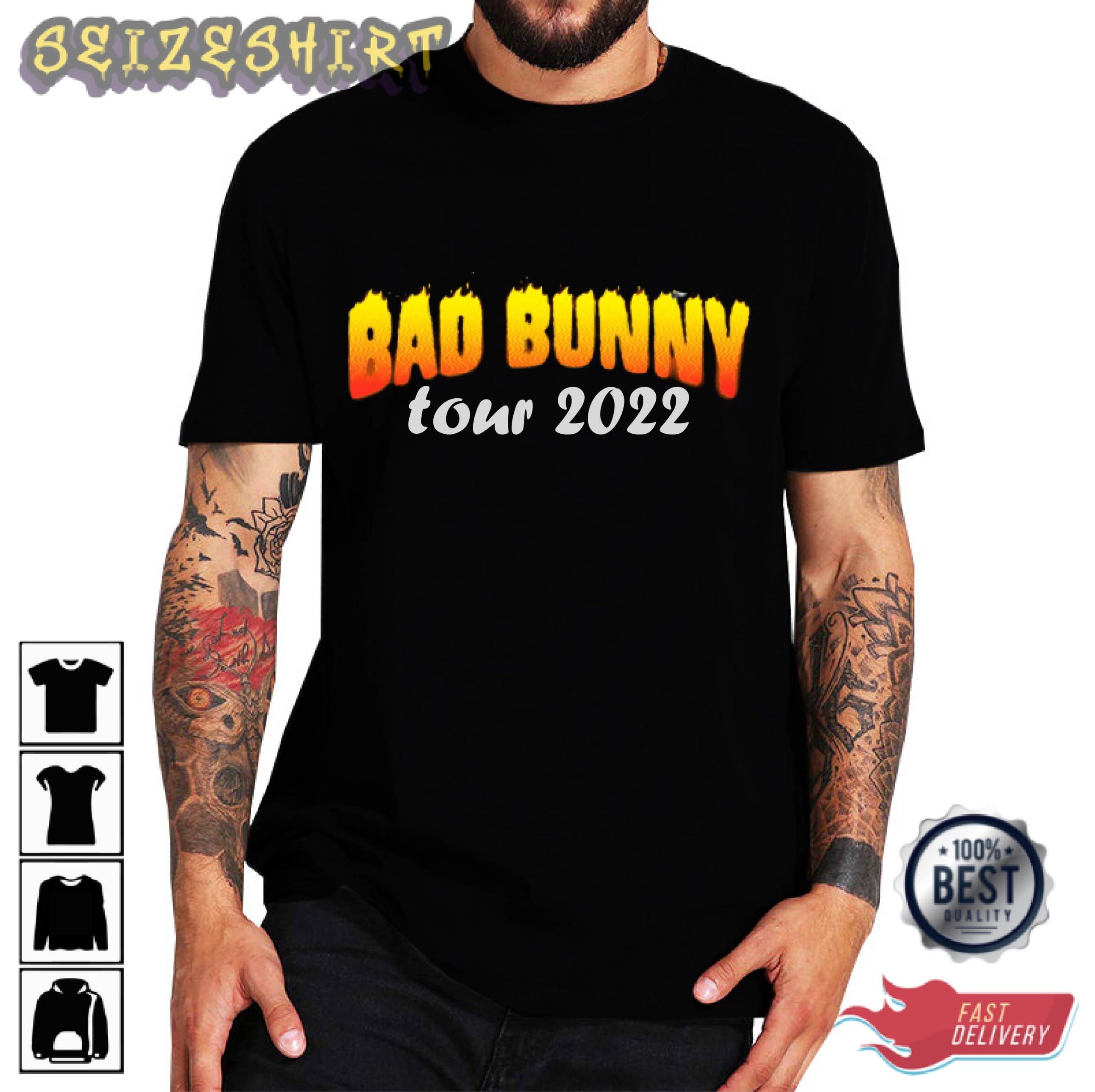 Bad Bunny Tour 2022 Merch Shirt