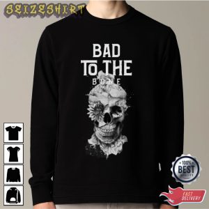 Bad To The Bone Skeleton GraphicTee