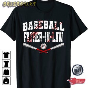 Baseball Dad Gift For Dad Baseball Sports T-Shirt