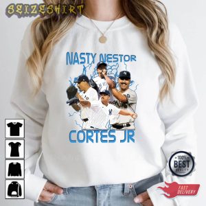 Baseball Player Nasty Nestor cortes New York Yankees team Baseball Sports T-Shirt