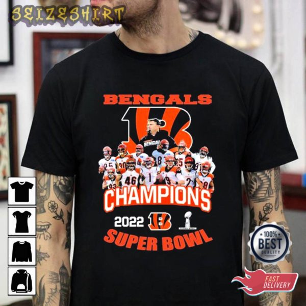 Bengals 2022 Super Bowl Shirt