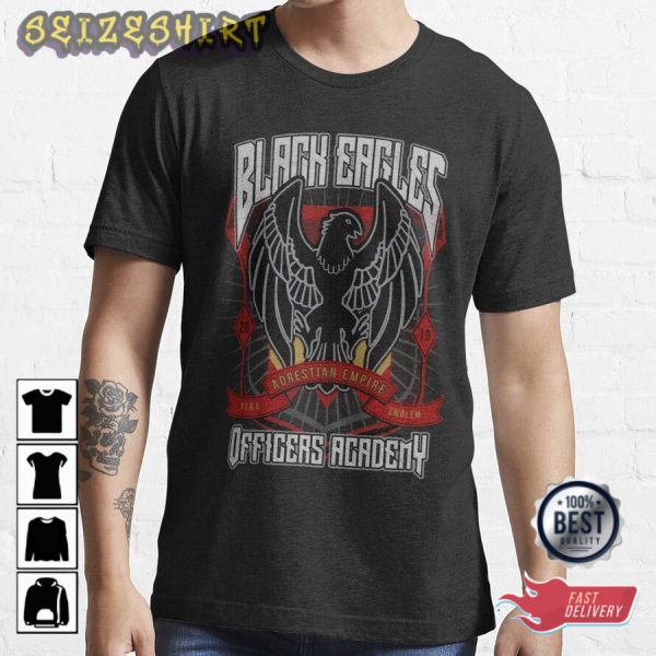 Official Acadeny Black Eagles Crest Best T-Shirt