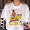 Tennis Player Carlitos Tennis Graphic Tee